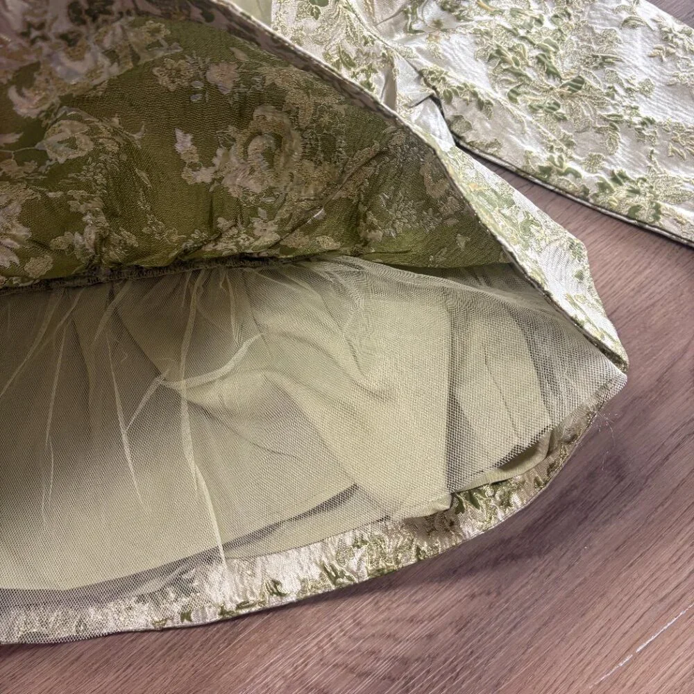 Tuckernuck Gold Floral Blouse - Picture 12 of 13